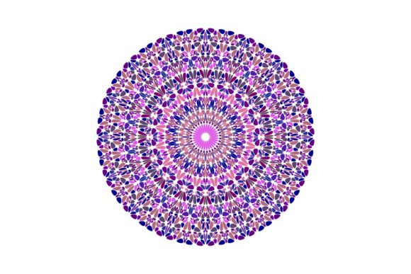 6 Floral Mandalas: Versatile Vector Designs for Creative Projects