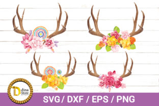 Antlers and Flowers Watercolor Floral: Integrating Digital Assets into Creative Workflows