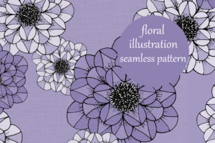 Detailed Sketch Colorful Floral Pattern: A Guide to Hand-Drawn Design Versatility