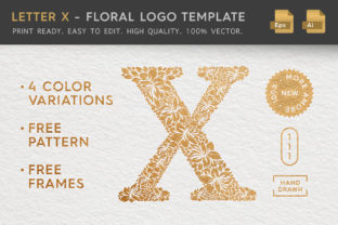 Evaluating the Letter X Floral Logo Template for Brand Identity