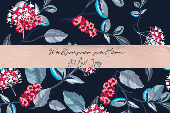Floral Vector Pattern: A Versatile Design Resource for Creative Professionals