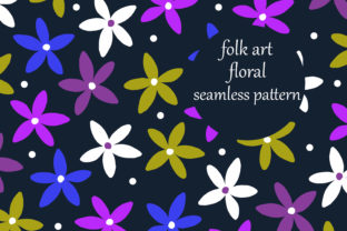 Folk Art Floral Illustrated Pattern Design