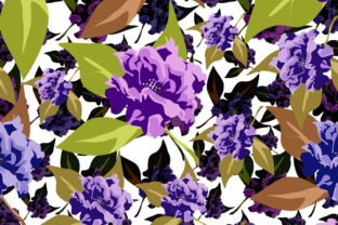 Maximizing Design Versatility with an Abstract Elegant Floral Pattern