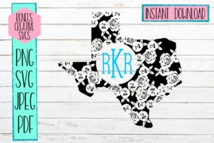 Texas Floral Monogram: Strategic Application for Brand Identity and Creative Projects
